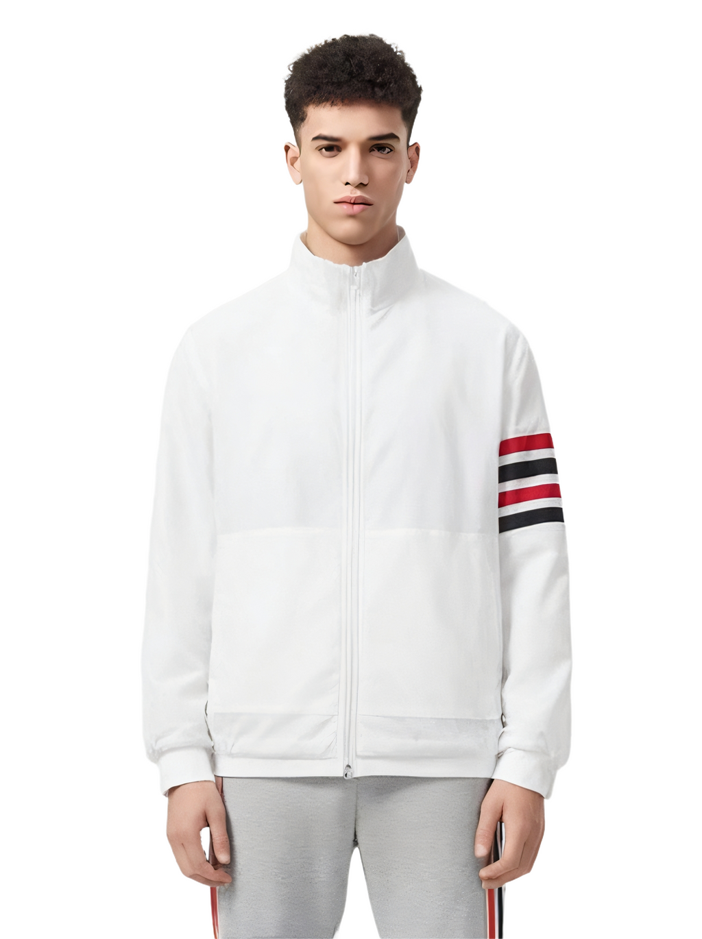 Checkered embossed jacket | Thom Browne