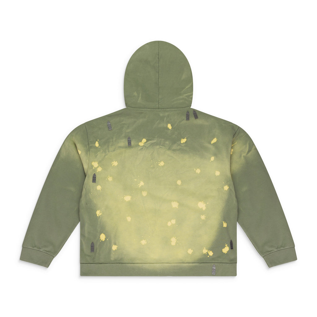 SAGE OVERDYED HARDWARE HOODIE