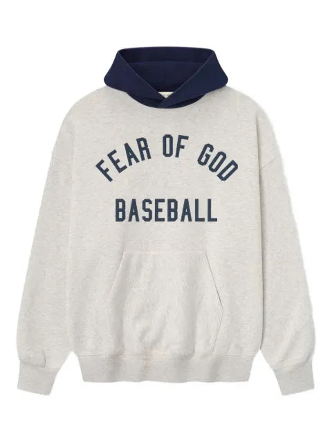 FEAR OF GOD ESSENTIALS x MLB logo hoodie