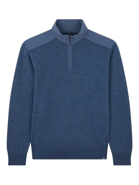 Paul & Shark half-zip detail sweater
