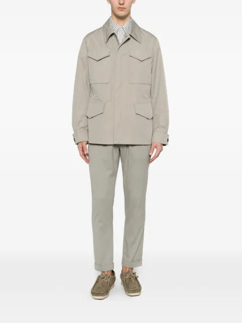 Eleventy patch-pocket jacket