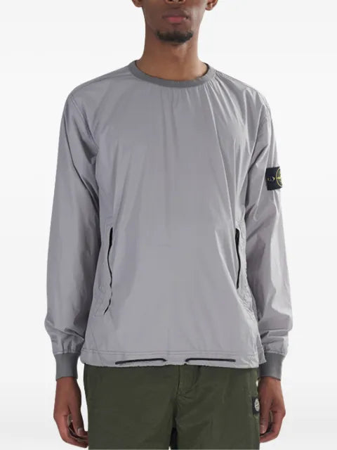 Stone Island logo-detail sweatshirt