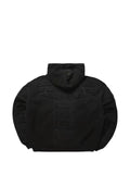 SATOSHI NAKAMOTO Moto padded hoodie