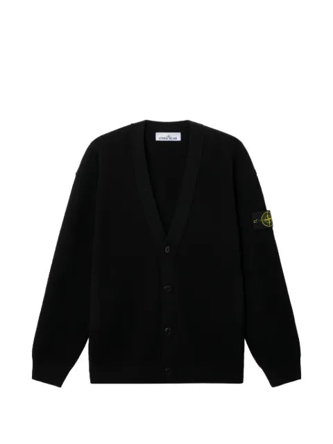 Stone Island 5100010 pure rws wool V-neck cardigan