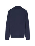 Bramani Cashmere zip-up high-neck cardigan