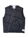 Yoshiokubo zip-up padded gilet