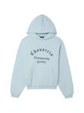 Willy Chavarria Chavarria Community Center Shrunken pouch-pocket hoodie