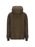 Moncler Grenoble shearling-trim hooded jacket