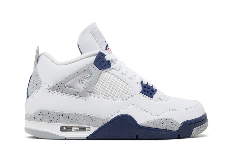 Air Jordan 4 Retro 'Midnight Navy' – Deep Navy Sophistication on the AJ4's Iconic Silhouette