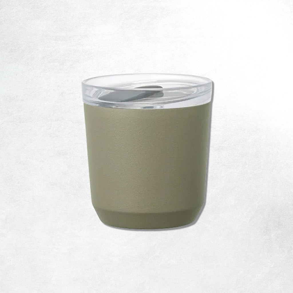 Kinto To Go Tumbler With Plug 240ml: Khaki