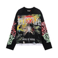 Rough Play Skull & Roses Long-Sleeve T-Shirt