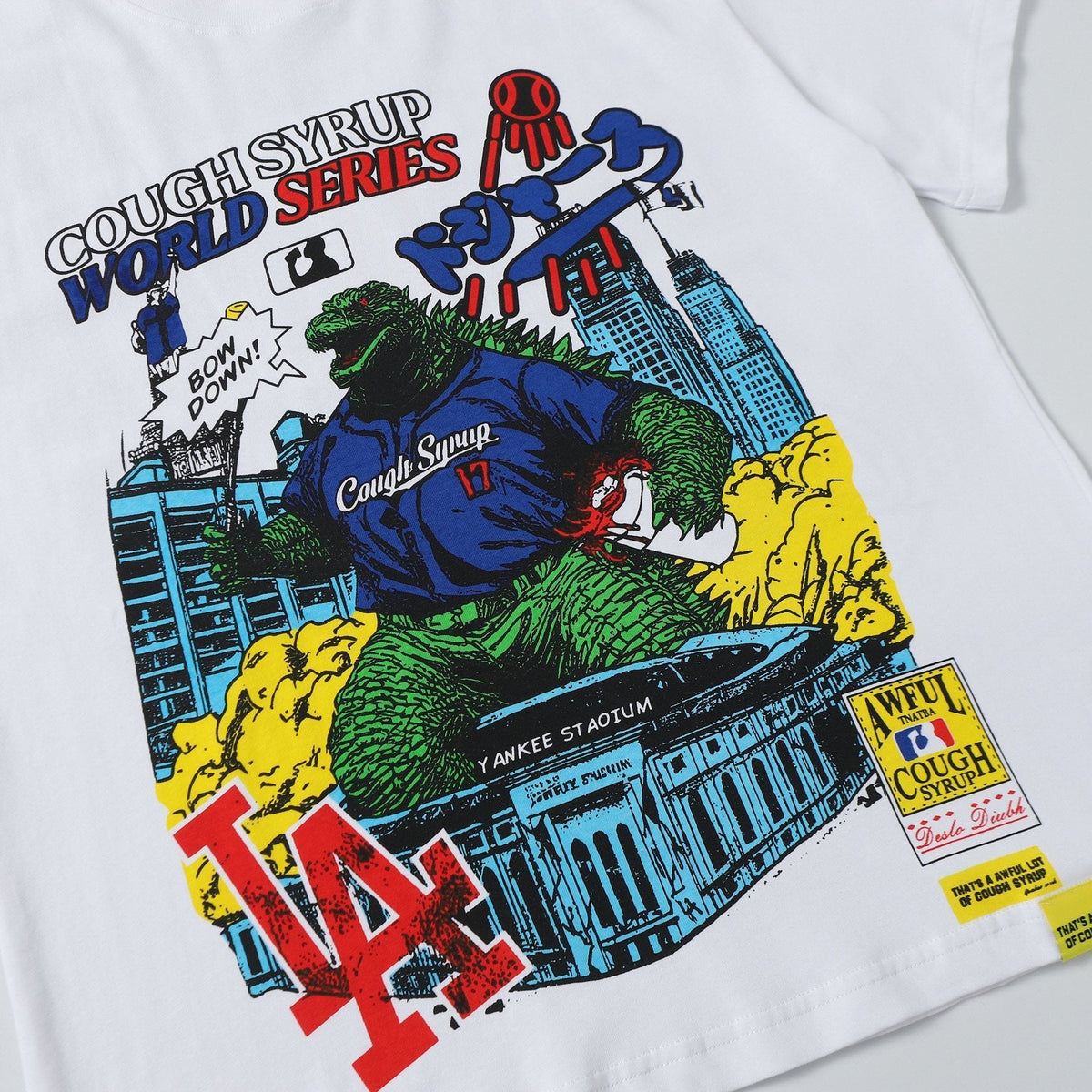 THAT'S A AWFUL LOT OF COUGH SYRUP Baseball Graphic T-Shirt