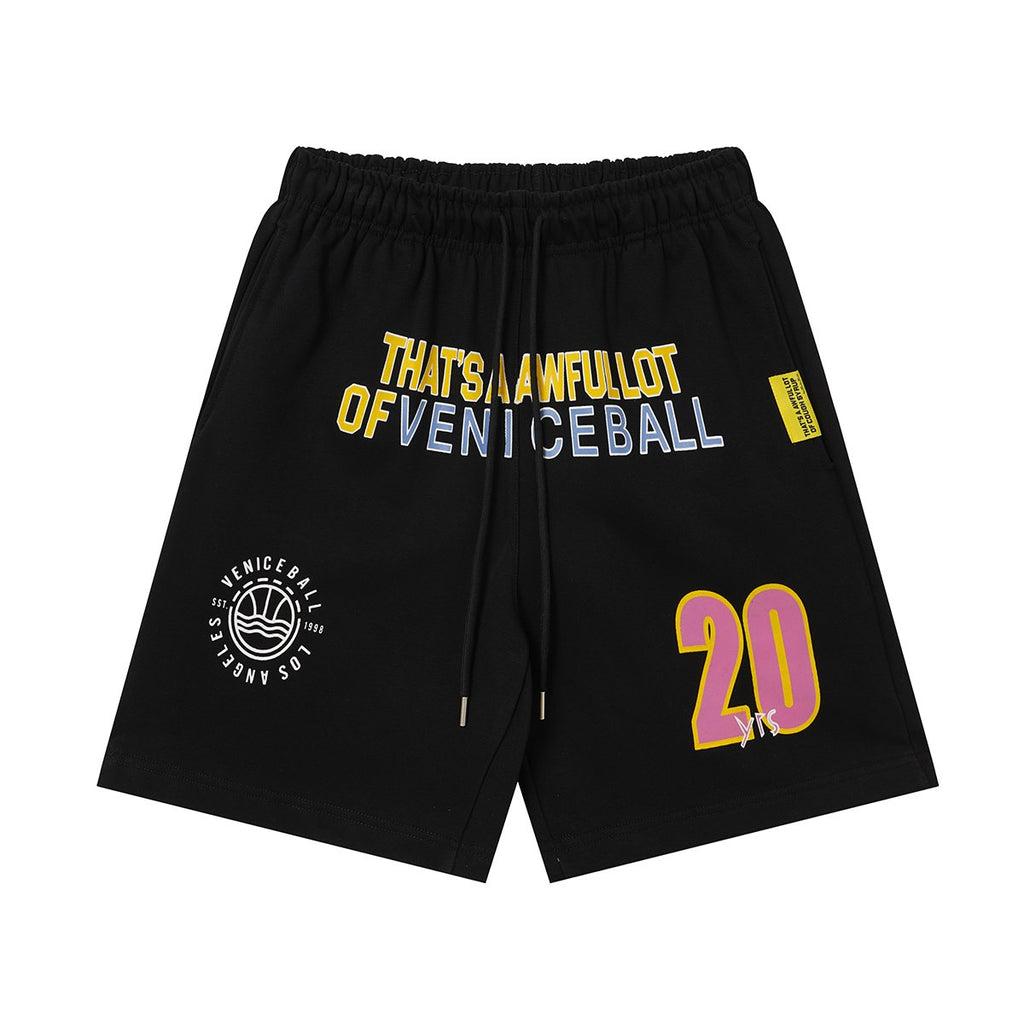 THAT'S A AWFUL LOT OF COUGH SYRUP Venice Ball Graphic Shorts