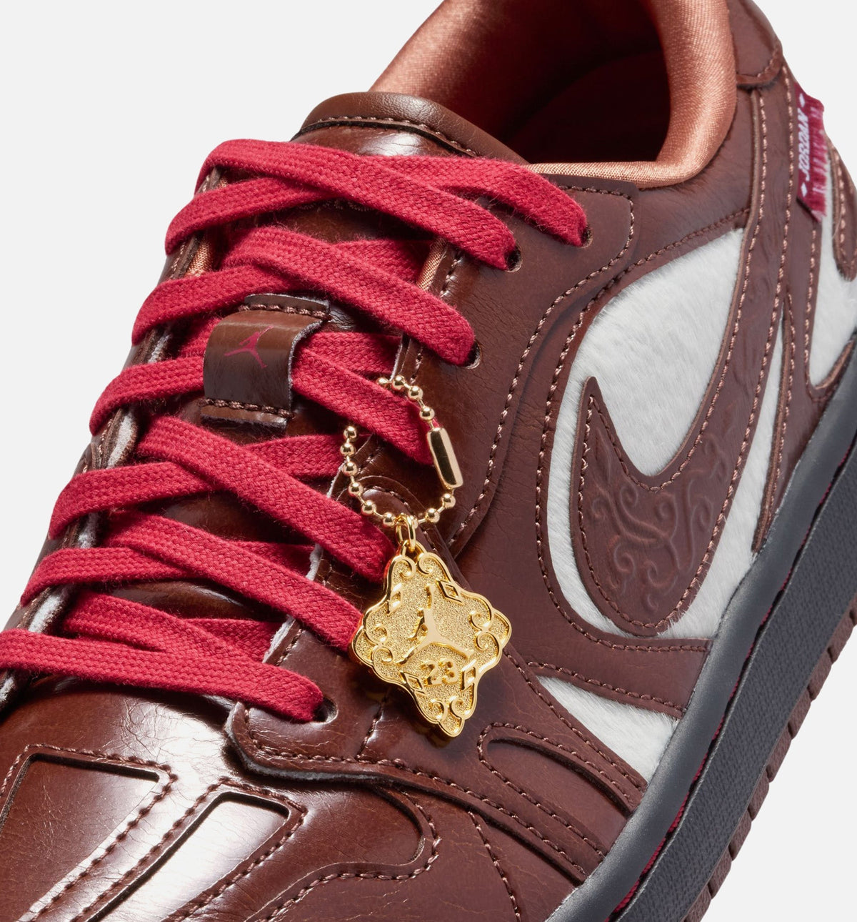 Air Jordan 1 Low Lunar New Year Women's Lifestyle Shoes - Light Chocolate