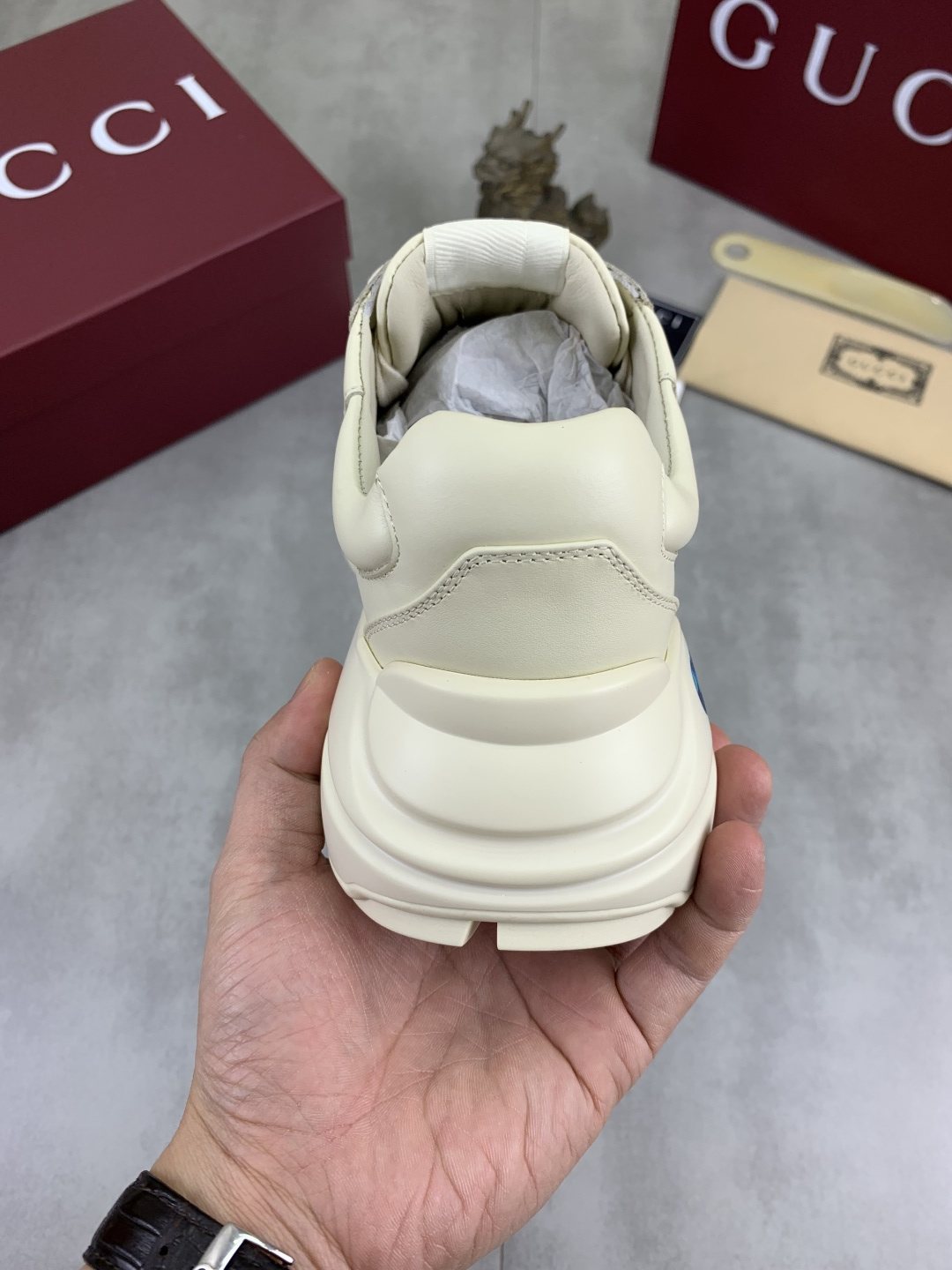 Gucci Multicolor Accent Chunky Sneakers