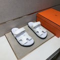 Hermès H-Cutout Open-Toe Sandals