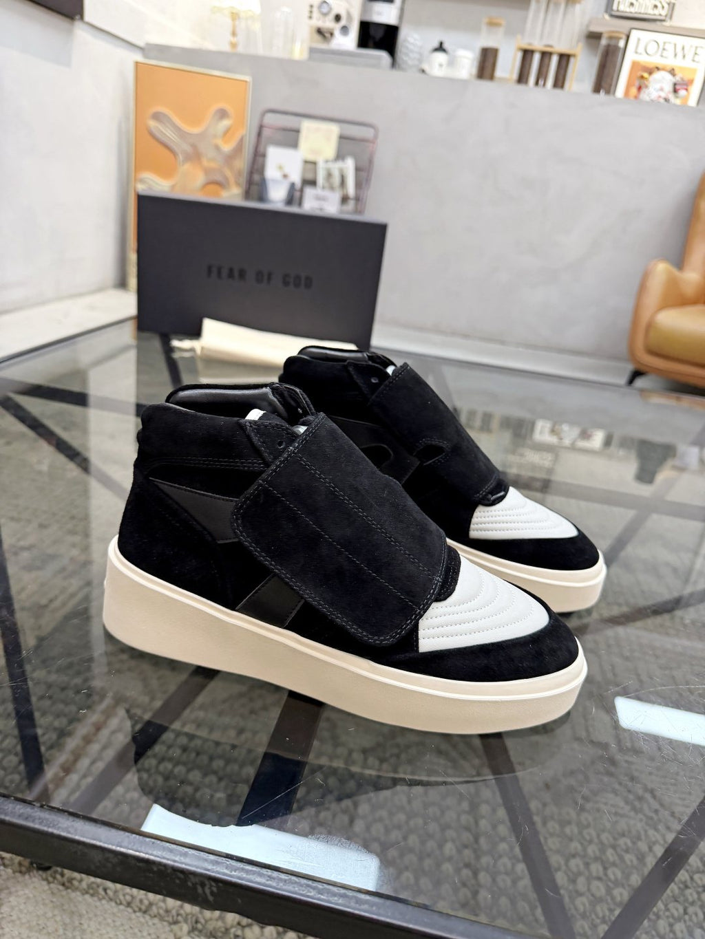 Fear of God Strap High-Top Sneakers